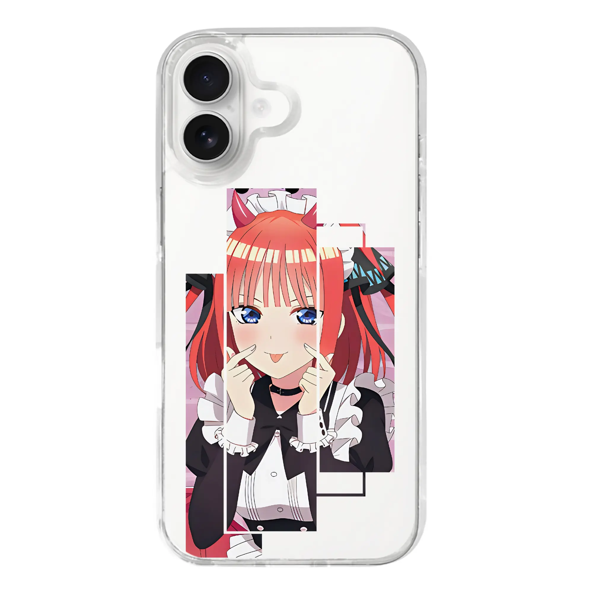 五等分の花嫁 グッズ 中野 二乃 - iPhone 17シリーズ 透明スマホケース – 薄型・耐衝撃・精密フィット保護カバー